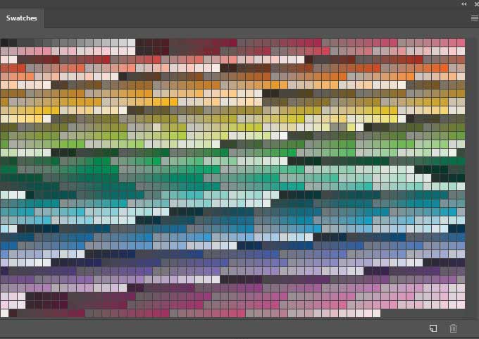 Using the ASE swatch in Photoshop