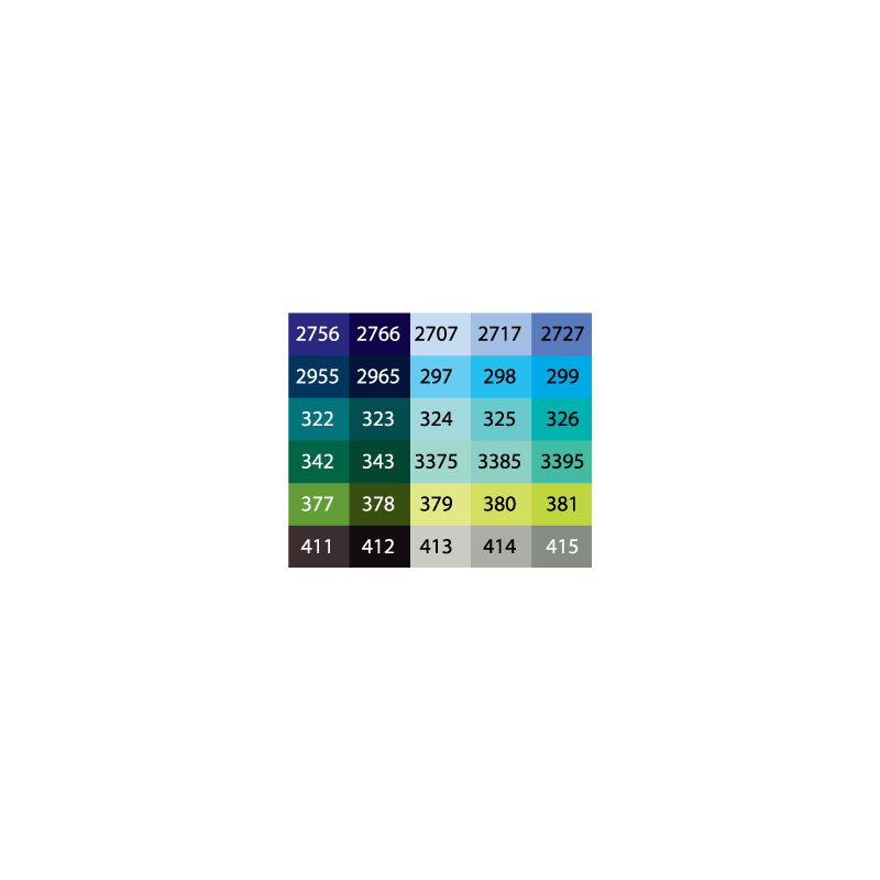 Pantone CBC tableau de couleur