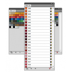 Swatch being used in Illustrator CS