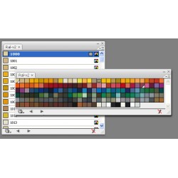 Nuancier en Illustrator CS