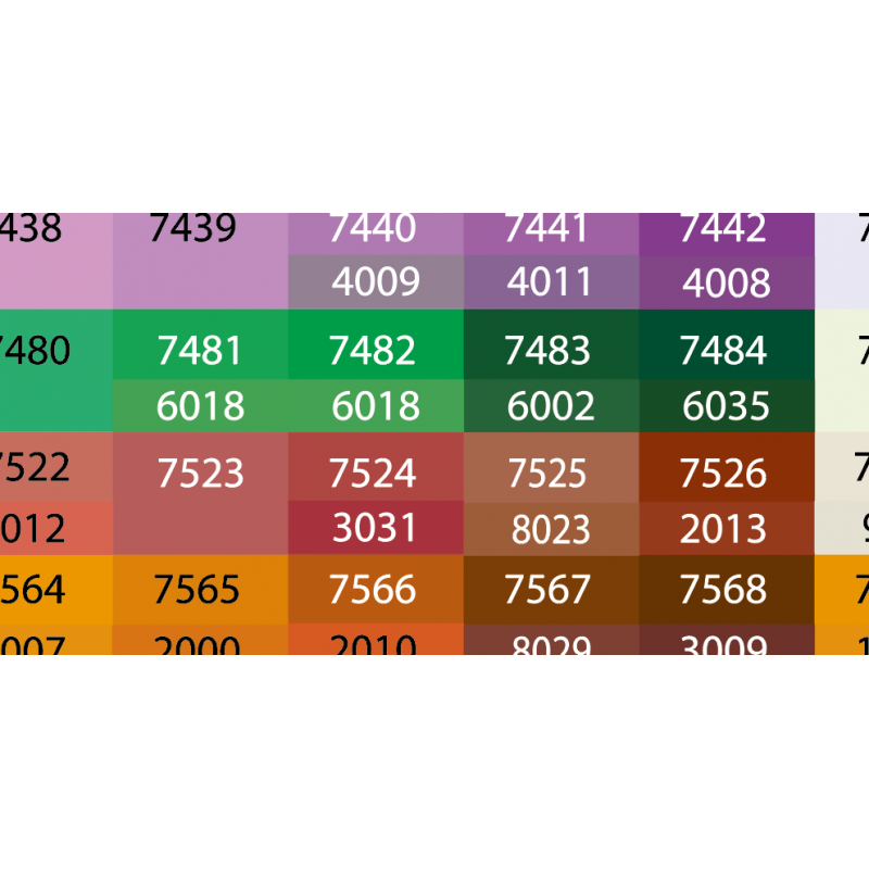 Ral Classic Color Chart - vrogue.co